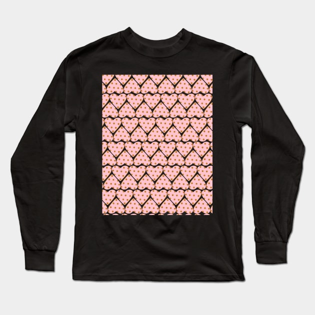 heart illustration Long Sleeve T-Shirt by Megaluxe 